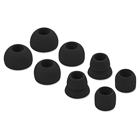 Replacement Silicone Eartips Earbuds Eargels for Beats by dr dre Powerbeats 3 Wireless Stereo Earphones (Black) Cover