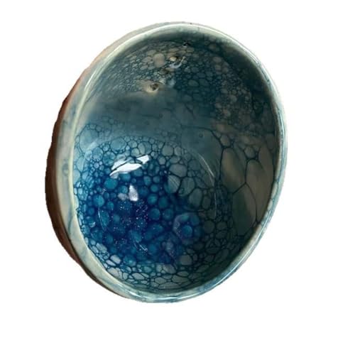 NbgrvB Ciotola in resina per spelare e macinare erbe aromatiche da cucina, 10 x 10 x 10 cm, per spelafili e macinino per erbe a doppia funzione, leggera, bianca