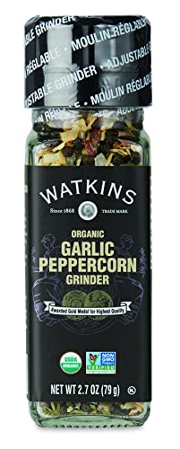 Watkins Organic Garlic Peppercorn Grinder, 2.7 Oz image 5