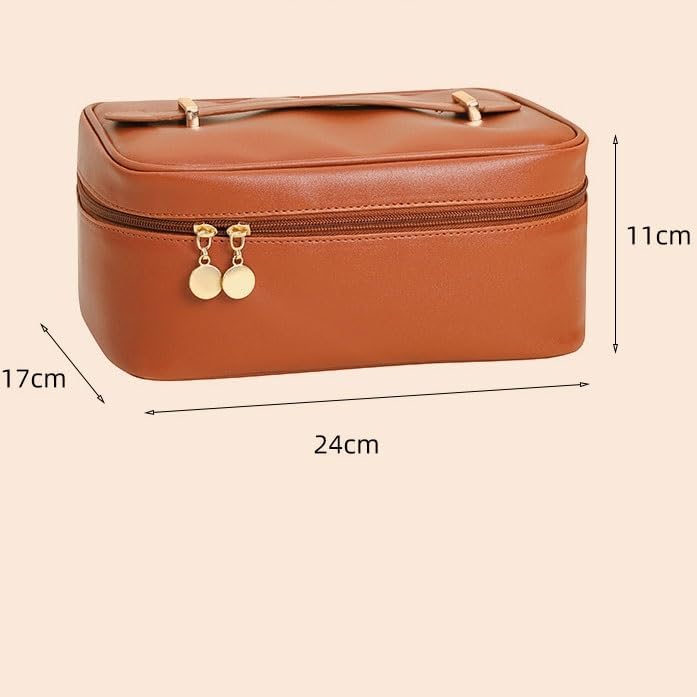 High Beauty Cosmetics Storage Bag Retro Handheld Makeup image 3