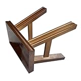 Esthétique moderne : la conception simple garantit qu'elle s'adapte bien à divers styles de décoration intérieure, ajoutant une touche moderne, tabouret en bois, banc en bois