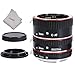 INSEESI Lens Extender Auto Focus Close up Macro Extension Tube for Canon EOS Cameras Rebel t6, t6i, 80d, t7i, 5d Mark iv,6d Mark ii