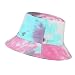 GEMVIE Sombrero Pescador para Mujer Hombre,Sombrero de Pescador Algodón Vintage Estampado Tie-Dye...