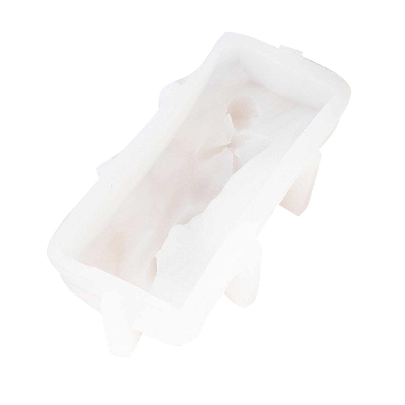 Buxuaaaa Embossed Girl Silicone Mold Girl Sculpture Mold for Making Soap Plaster Chocolate Ornament Silicone Molds for Making Molds for Resin