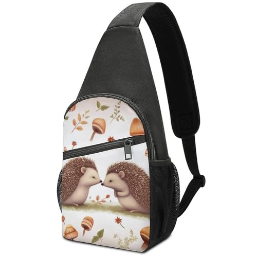 Morrales Sling Bag Casual para Senderismo y Uso Diario miniatura 1