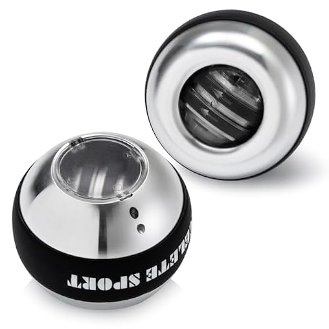 Gyro Ball Wrist Exerciser Auto-Start Wrist Trainer Ball Forearm Strengthener for Stronger Wrist Bones and Muscle