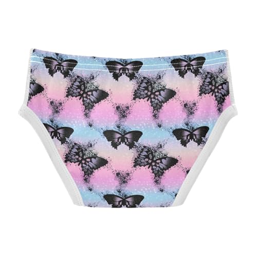visesunny Boys Cotton Underwear Butterfly Silhouette Graphic Printed Toddler Soft Training Briefs Size 2T-8Y for Kids2