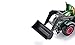 Siku 1393, Fendt 1050 Vario Tractor with Front Loader, Green/Black, Movable Front Loader, Removable cab, Rubber Tyres