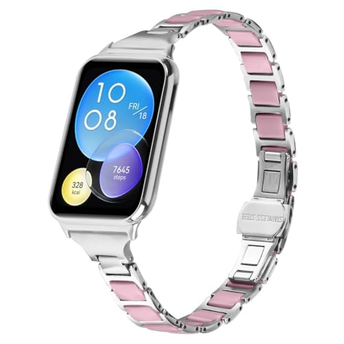 Zohmuly cerámica Correa Compatible con Redmi Watch 5/4/Xiaomi Smart Band 9 Pro/8Pro,Liberación Rápida Metal Aleación de zinc Banda HombreMujer Banda para MI Band 8 Pro