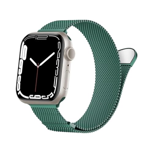 Bracelet milanais pour iWatch 9 8 7 bracelet métal 45mm 44mm 42mm montre connectée
