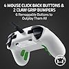 Razer Wolverine V3 Tournament Edition Wired Gaming Controller: Licensed for Xbox Series X|S, Xbox One, Windows PC - 6 Remappable Buttons - Fast Triggers - USB-C Cable - Wired Tournament Mode - White