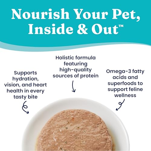 Image of Solid Gold Wet Cat Food Pate - Healthy Canned Cat Food Pate w /Real Tuna & Sardine, Omega Fatty Acids, Vitamins & Minerals - Grain Free & Gluten Free Can Meals for Cats & Kittens - 3ct /3oz Cans