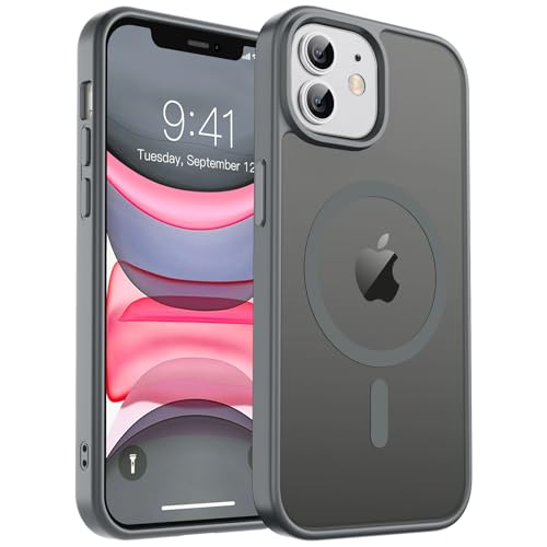 zapica Magnetic for iPhone 11 Phone Case, Dark Gary