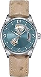 - Farbe des Gehäuses: Silber Hamilton Jazzmaster H32705842 Herren Automatikuhr 80h Gangreserve