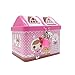 Produktbild EQLEF® Spardose für Kinder Nette Haus Form Spardose, Gelddose Box Mit Spielzeugschloss Geburtstagsgeschenk für Mädchen
