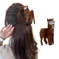 Amazon.co.jp: 愛らしい猫のヘアクリップセット - 動物ヘアバレッタ