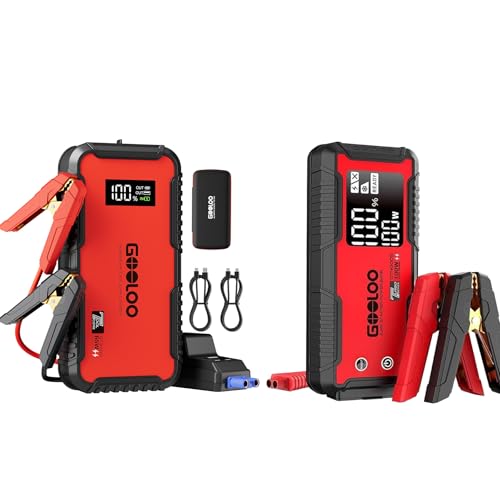 GOOLOO GT3000 Jump Starter & GT4000S Jump Starter - Detailed View