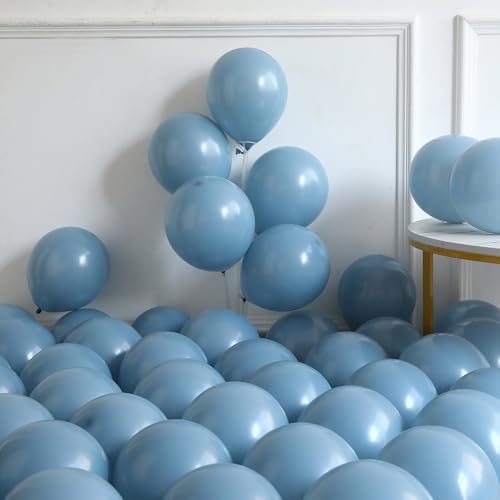 Image of Hole in One Balloon Garland Arch 125Pcs Golf Party Decorations Sage Green Dusty Blue Balloons with Golf Club Foil Balloon for Golf-Themed Party Decorations Baby Shower Supplies