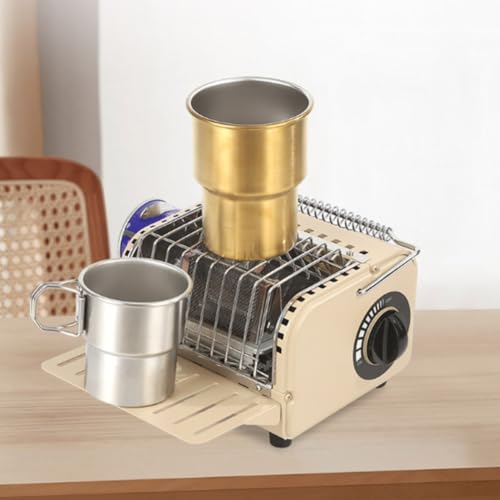 Poêle de chauffage portable multifonctionnel à haute efficacité pour camping - 4