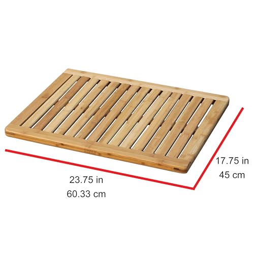 Oceanstar Bamboo Floor and Shower Mat by Oceanstar - Image 2