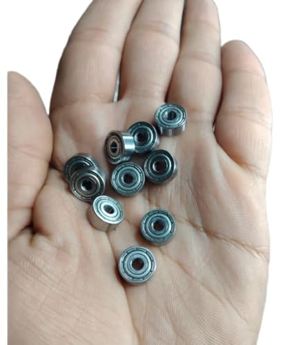 Image of 625ZZ Mini Ball Bearings | Durable, Smooth & Rust-Resistant for 3D Printers, Robotics & Hobby Projects(5x16x5) mm (10)