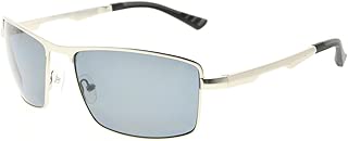 Eyekepper hombres Gafas de sol polarizadas lente de policarbonato con bisagras de resorte del marco del metal