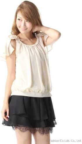 Amazon エスアイツーシー S I2 C パーティードレス シフォン2wayセットドレス ベージュ 11 オールインワン 通販