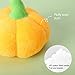 leasote Dog Squeaky Toys for Aggressive Chewers, 1Pc Random Color Pet Pumpkin Shape Plush Chew Toys, Interactive Dog Plush Toys for Small Medium Large Breed Random Color