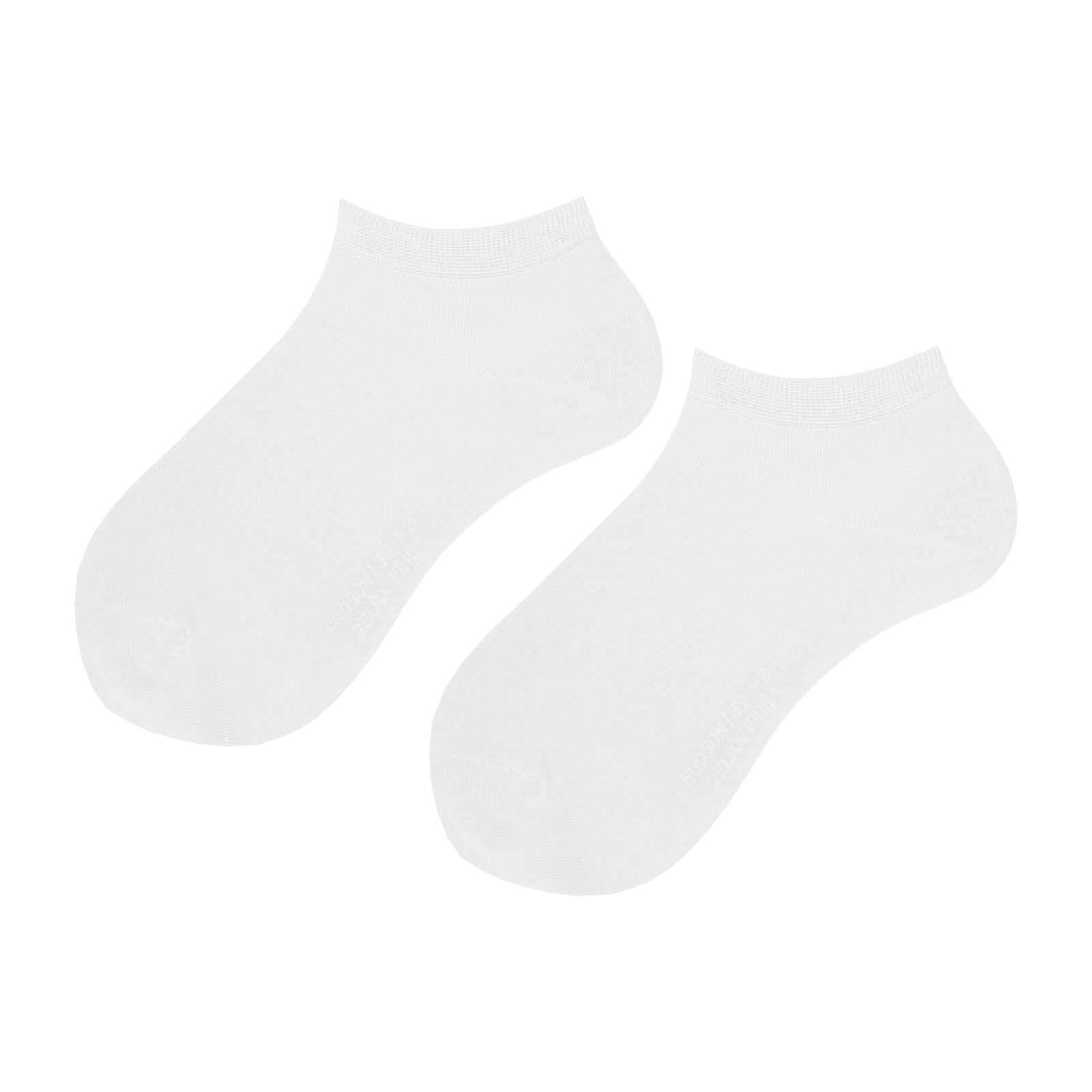 Hudson Women's White (White 0008) Relax Fine Ankle Socks, 6/8/2019 (Manufacturer Size: 39-42)