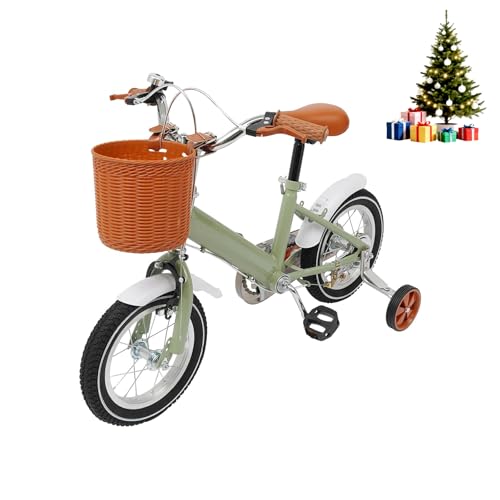 HUOMMGS 12 Zoll Kinderfahrrad Upgraded Kinder Fahrrad für ab 2-4 Jahre...