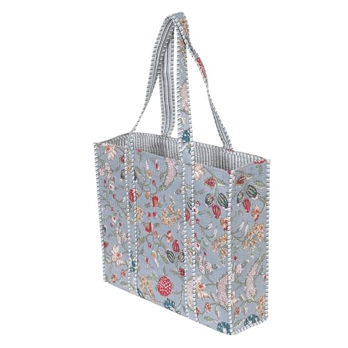 Image of Marubhumi Women Lightweight Travel Bag Purse Cotton Shoulder Tote Bag For Shopping Grocery & Beach Bag