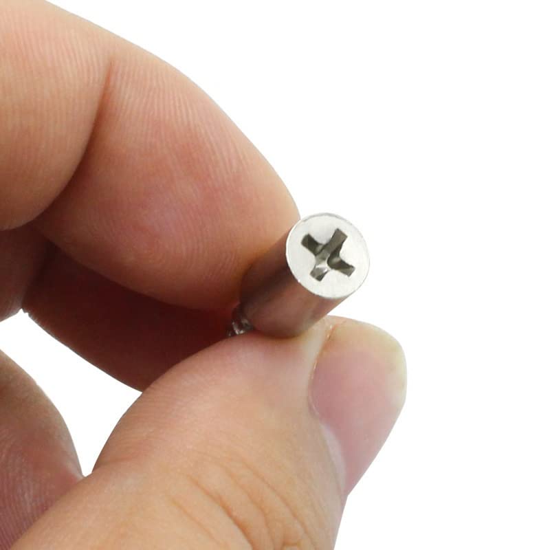 Miniatura 4 de Tornillos autorroscantes Soporte laminado para gabinete (40 unidades)