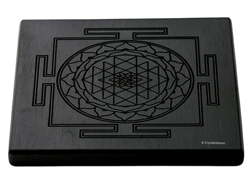 Image of Karungali Plate for Pooja (Shree Yantra)