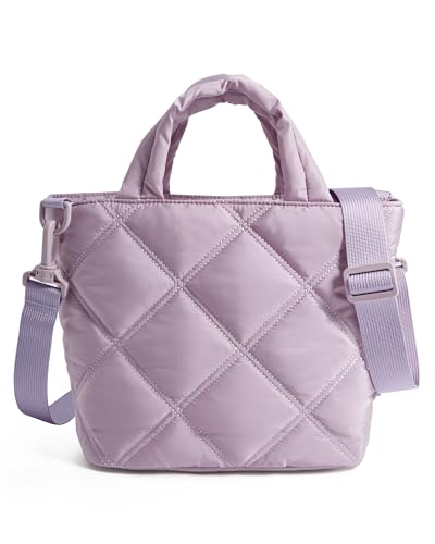 Image of BAGSMART Crossbody Bags for Women, Lightweight Purses for Women, Quilted Puffer Tote Handbags for Daily Use,Shop,Travel