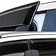 JHCHAN Windabweiser Regenabweiser für Ford Ranger 2012-2022 Wildtrak Raptor XL XLT Limited Tremor Platinum T6 T7 T8 Doppelkabine Acryl Getönt Set 4-Teilig Schwarz