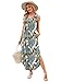 Sampeel Summer Dresses for Women 2025 Maxi Sun Dresses for Seniors Beach Vacation Clothes for Women Fashion Clothing L