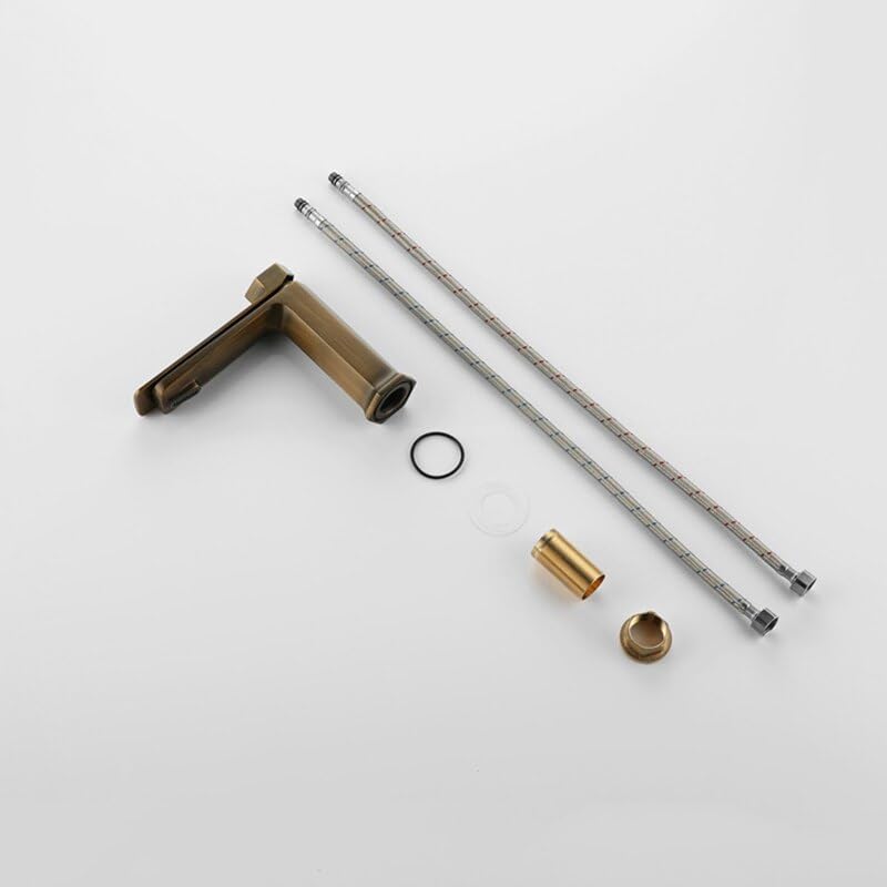 Robinet mitigeur en laiton pour vasque de salle de bains monotrou