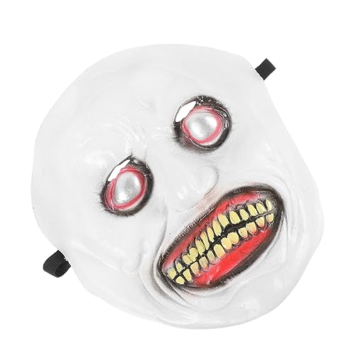 NOLITOY Creepy Halloween Mask for Adults Realistic Costume Scary Masquerade Prop Lightweight Design for Cosplay and Halloween Parties