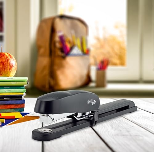 Rapesco 1480 ECO 790 Hochleistung Langarm-Heftgerät mit 2000 Heftklammern, 50 Blatt Kapazität, Anthrazit