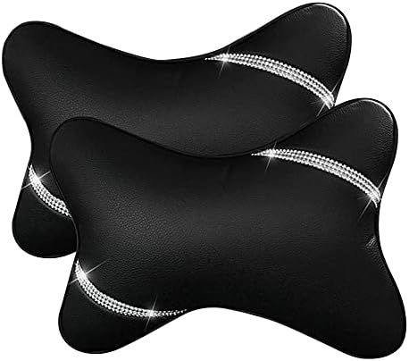 Seatbelt Harness For Dogs In Car New Panda Plush Headrest Auto Seat Covers Head Neck Rest Cushion Cartoon Headrest Pillow Pad Supplies Car Pillow Cute - Foto 9