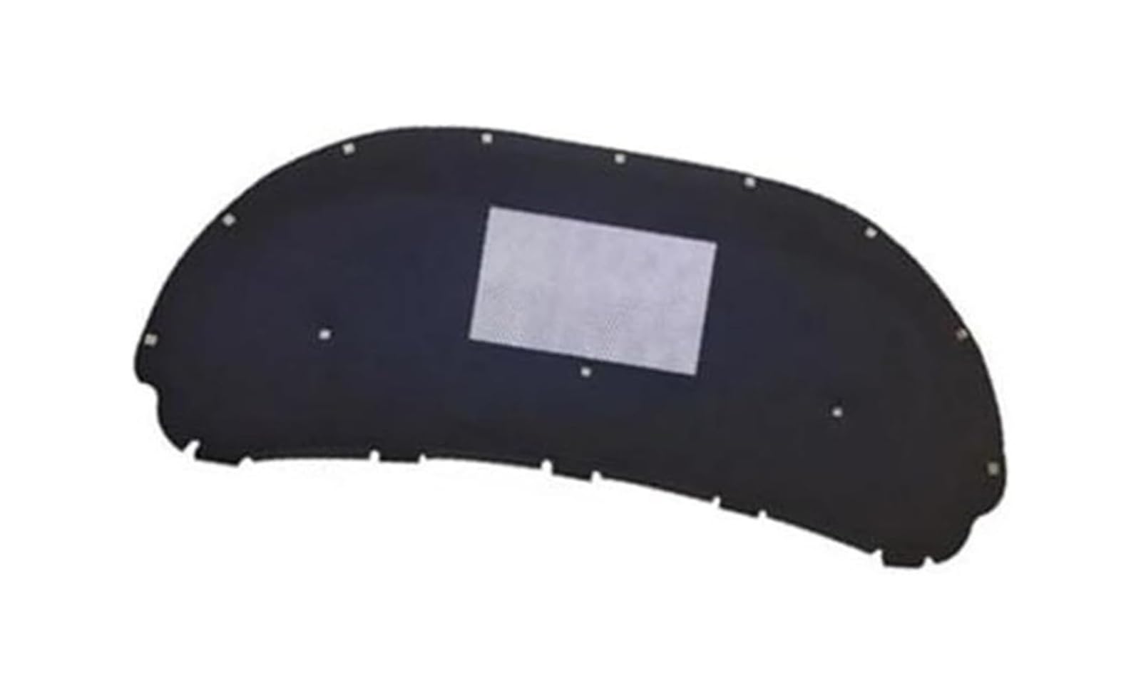 Car Engine Heat Shield Insulation Cotton for Skoda for Fabia MK2 MK3 2008-2020 Car Sound Insulation Cotton(Black 2008-2014 Mk2)