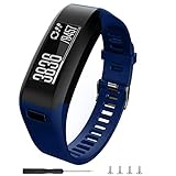 garmin vivoactive hr alert Fácil de reemplazar: retire los tornillos de la pulsera con un destornillador y retire la correa vieja. Ponte la nueva pulsera. Observe la posición de alineación. Atornille los tornillos.
