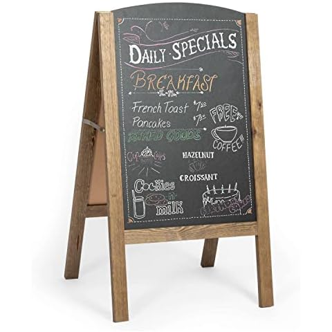 Ilyapa A-Frame Chalkboard Sidewalk Sign Cover