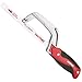 HAUTMEC Compact Hacksaw, 250mm Junior Hacksaw with Bi-Metal HSS Blade, Lightweight Aluminium Frame, Small Hand Saw for Cutting Metal, Plastic, PVC & Wood, Ideal for Tight Spaces - HT0035