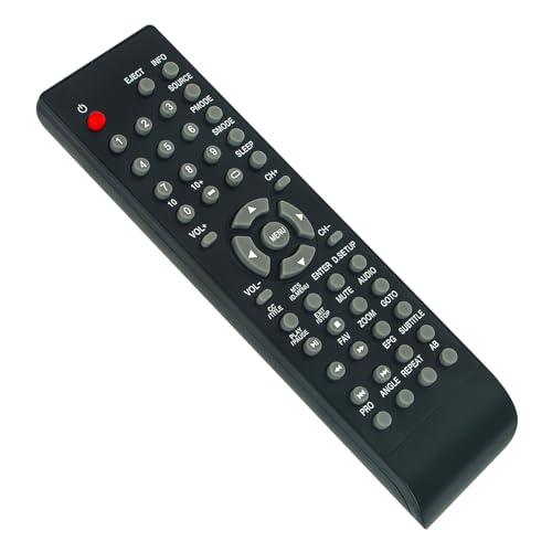 Nouvelle télécommande de Remplacement -VINABTY-fit pour PROSCAN DVD Comb TV télécommande PLCDV3213A PLDVD3213A