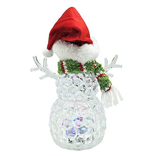 Kurt-S-Adler-Kurt-Adler-945-Inch-Battery-Operated-Light-Up-Snowman-Table-Piece-Multi Kurt S Adler Kurt Adler 945 Inch Battery Operated Light Up Snowman Table Piece Multi