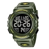 l lavaredo mens digital watch sports military watches waterproof outdoor chronograph wrist watches for men with led back ligh alarm date