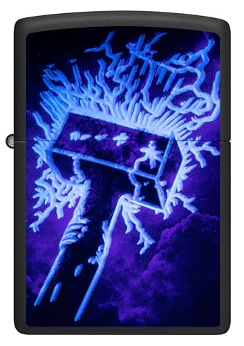 Zippo Encendedor Thor's Hammer Black Mate 46365 miniatura 5