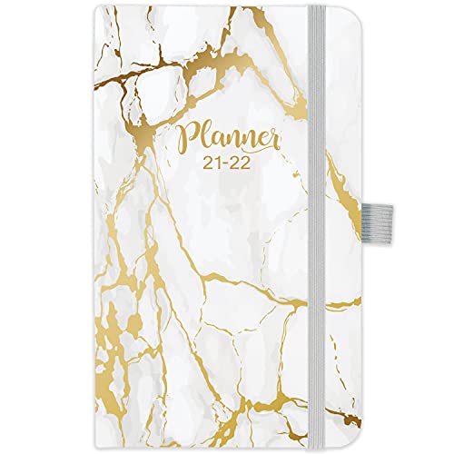 2021-2022 Pocket Planner Calendar - Weekly & Monthly Pocket Planner, Jul 2022 - Jun 2022, Agenda Planner and Schedule Organizer with Pen Holder, Note Pages & Inner Pocket
