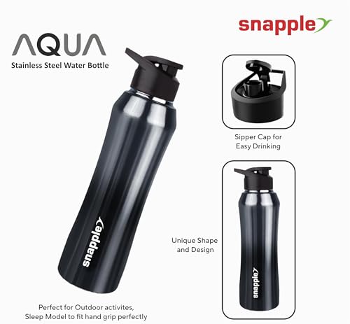 Image of Snapple Aqua 1000ml Water Bottle for Sports | Daily Use | Fridge | Gym | Home | Office | 1000 ml Water Bottle